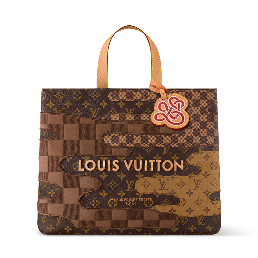Shopper MM Tote Bag - Luxury Other Monogram Canvas Brown | LOUIS
